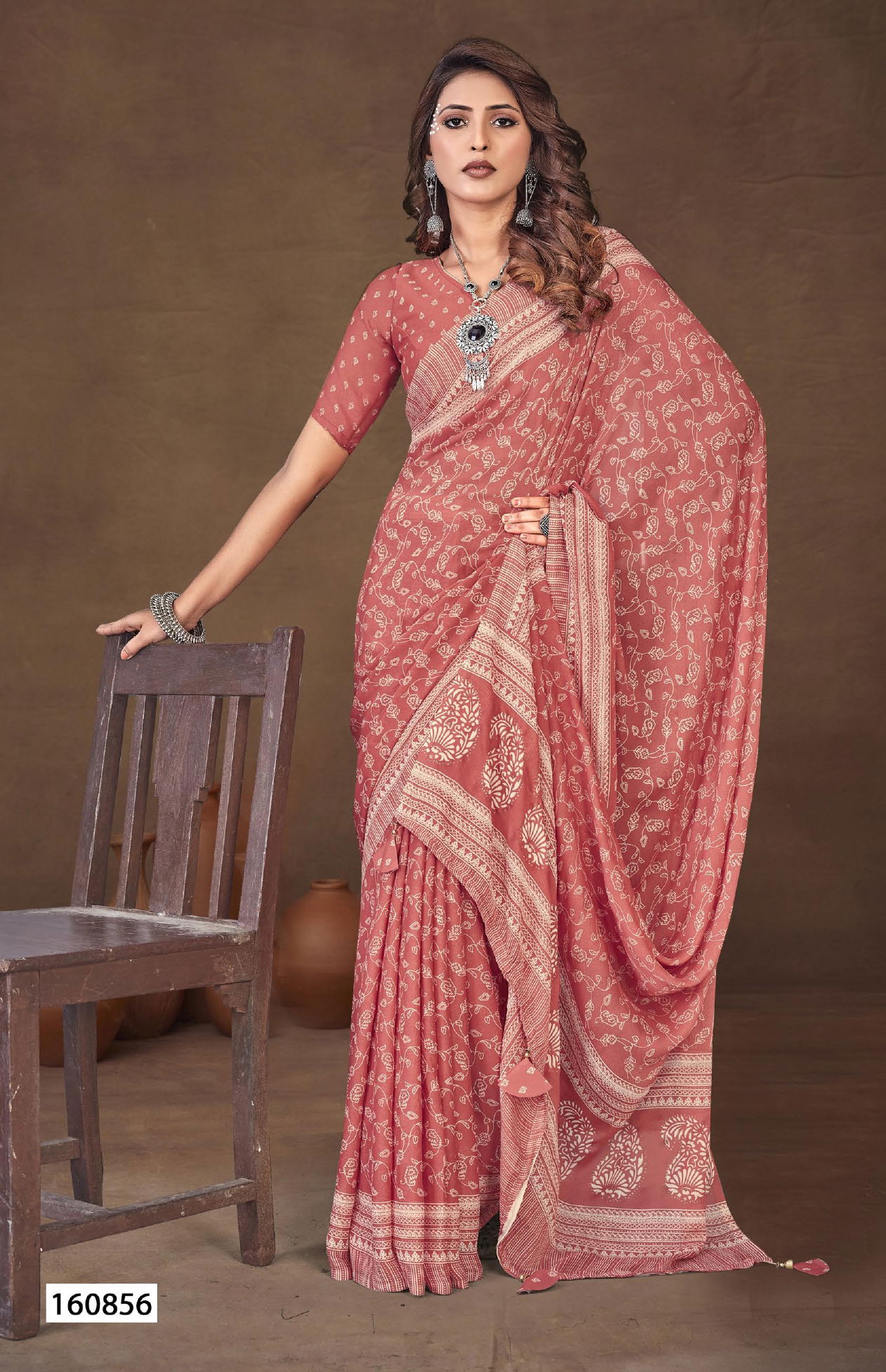 Natali By Vallabhi Georgette Printed Designer Sarees Wholesale Market In Surat